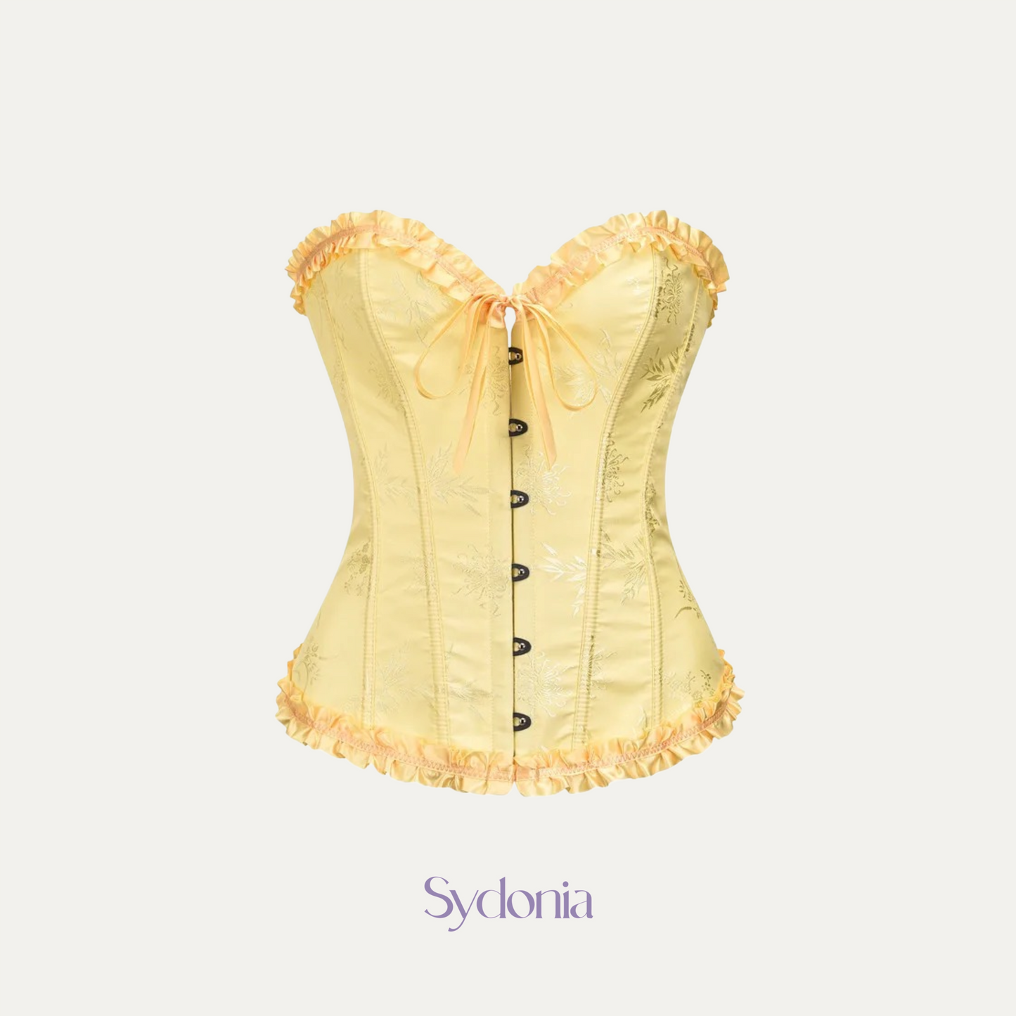 Corset Lily Amarillo Pastel