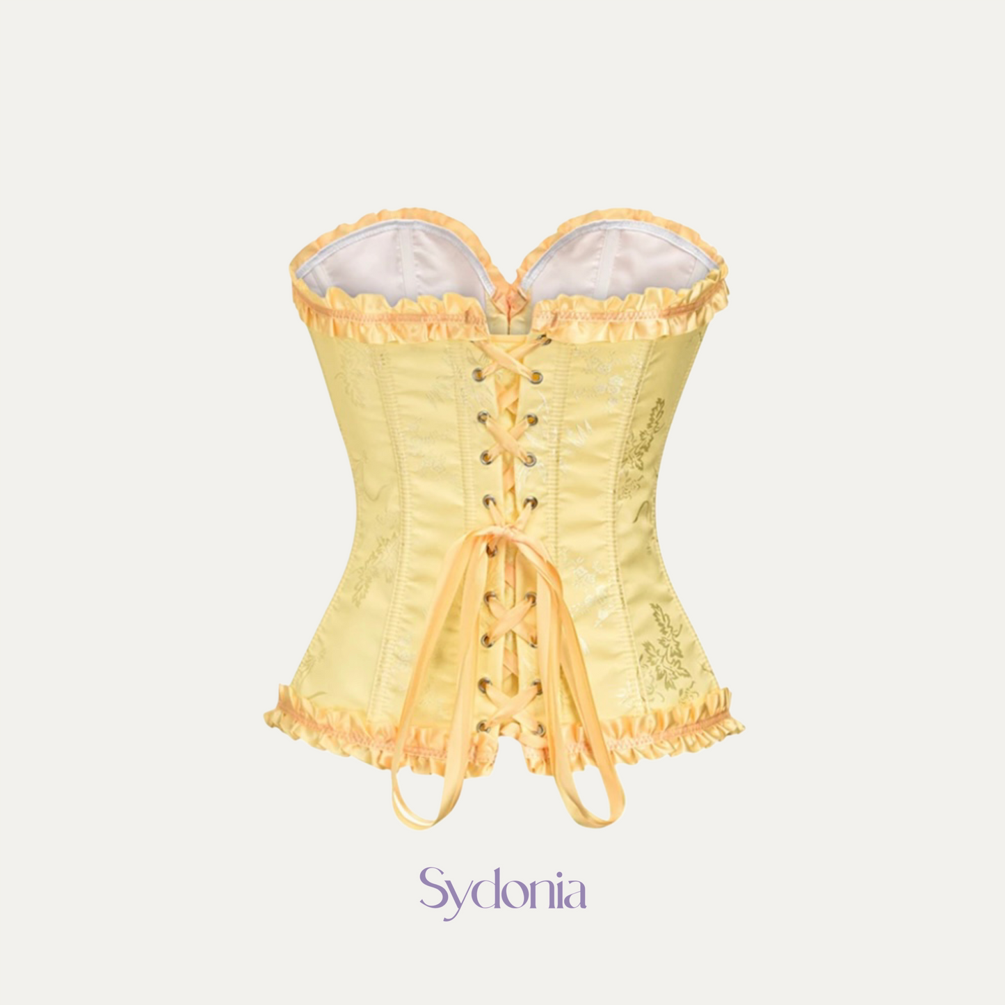 Corset Lily Amarillo Pastel