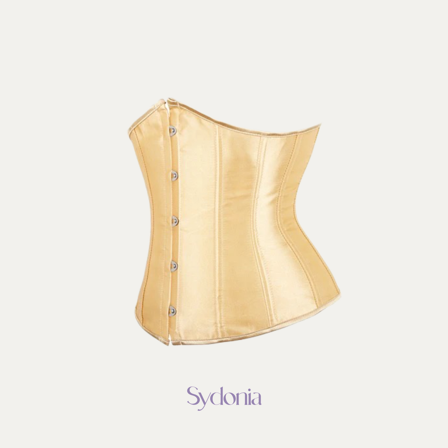 Satin Corset Dorado