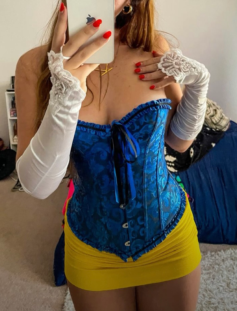 Corset Lily Azul