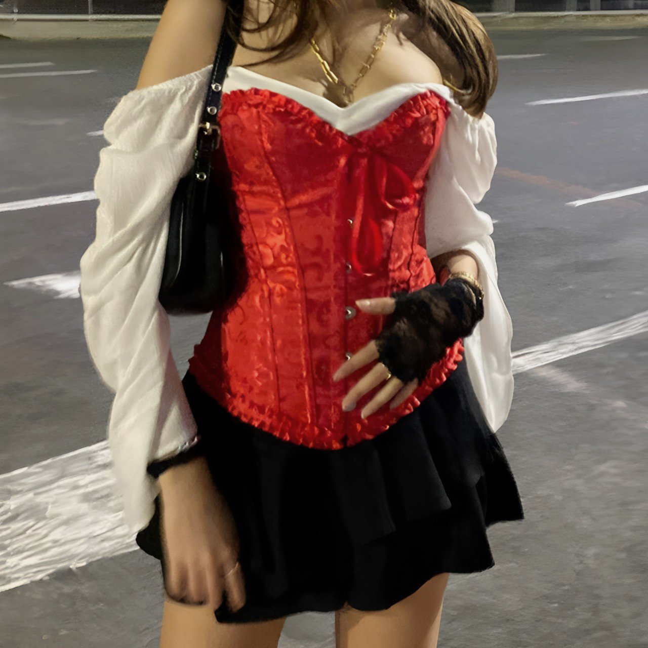 Corset Lily Rojo