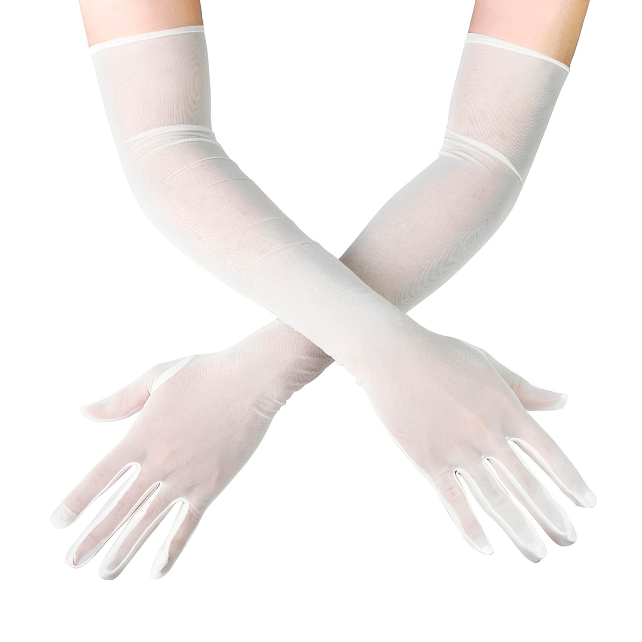 Guantes de Malla Blancos