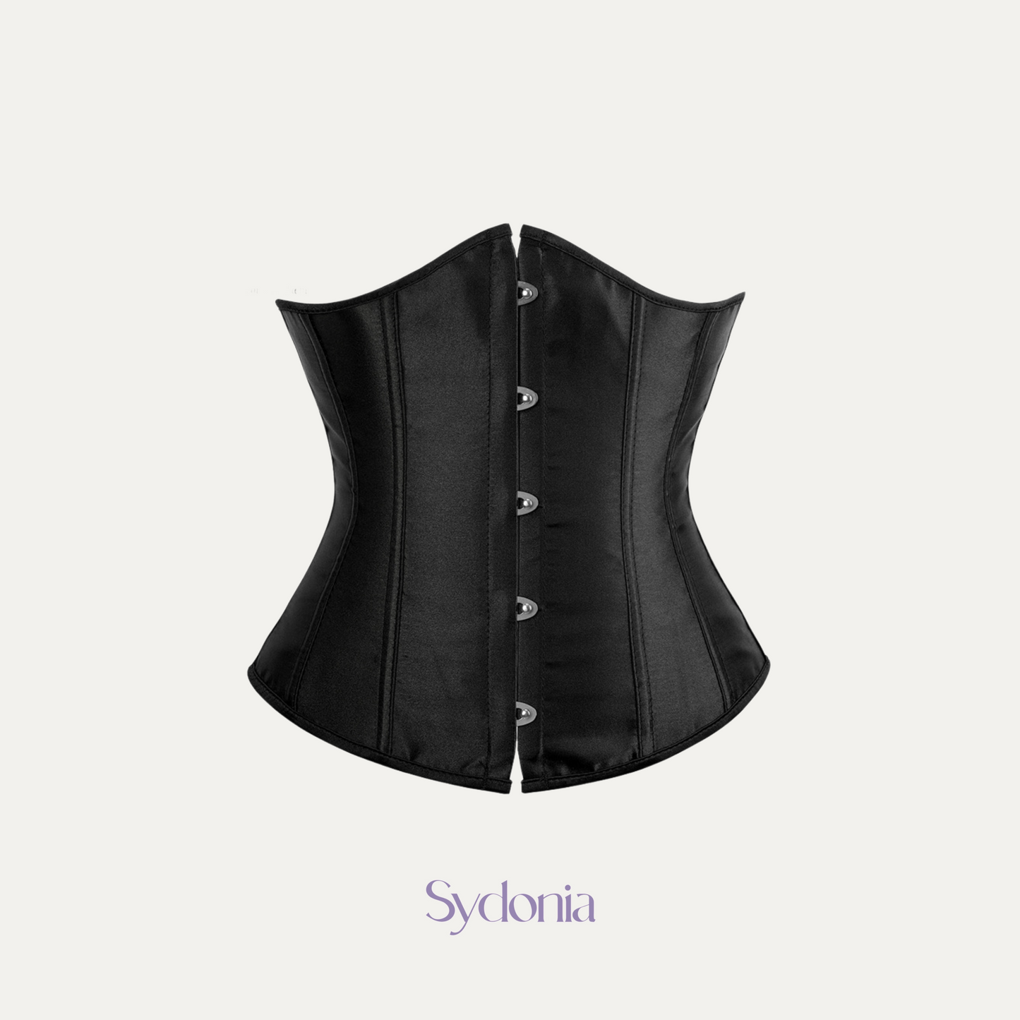 Satin Corset Negro